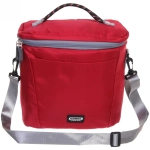 Термосумка 11 л, 27,5*15*26 см, Sanne бордовая