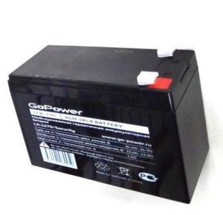 Аккумуляторы GoPower свинцово-кислотные LA-1270 12 V 7Ah