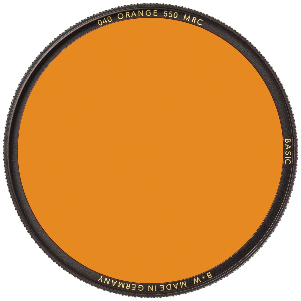 B+W BASIC 040 Orange MRC 550 67mm. Светофильтр для черно-белой съемки
