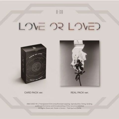 Альбом B.I - Love or Loved Part.1 2 Version SET