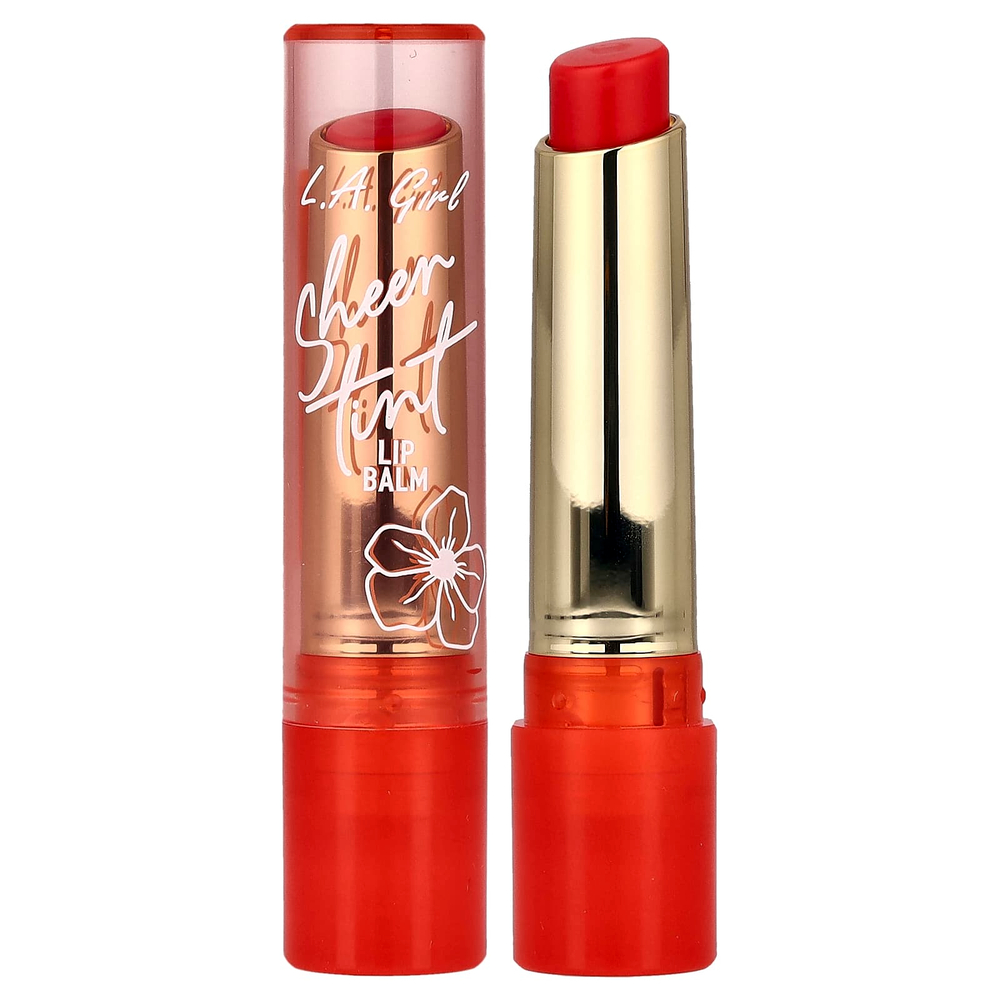 L.A. Girl, Sheer Tint, бальзам для губ, GLC604 персиковый, 2 г (0,07 унции)