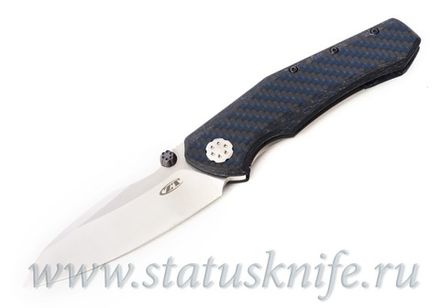 Нож Zero Tolerance ZT 0850 Blue CF BS Sinkevich / Rexford
