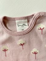 Новое хлопковое боди Sanetta, 68