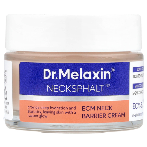 Dr.Melaxin, Necksphalt, барьерный крем для шеи ECM, 50 мл (1,69 жидк. унц.)