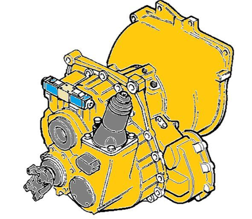 КПП POWERSHIFT JCB 441/00670