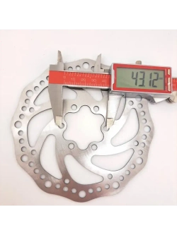 Тормозной диск 140 мм для электросамокатов Kugoo G2 Pro