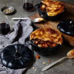 STAUB Мини-кокотница 500 мл 12 см тыква черная
