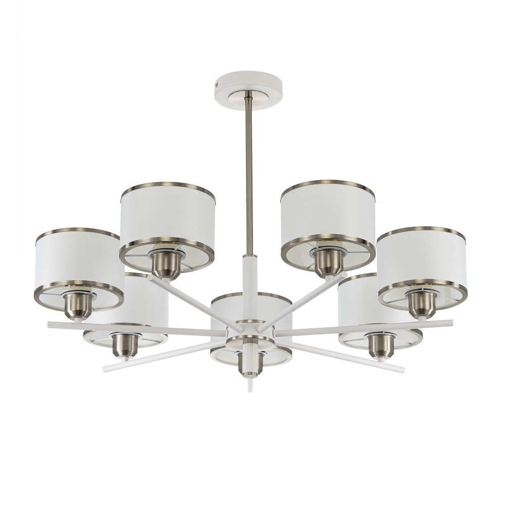 Citilux ALTON CL421272 Люстра на штанге с абажурами Белая