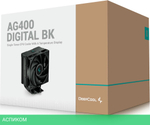 Кулер для процессора DeepCool AG400 DIGITAL BK (R-AG400-BKNDMN-G-2)