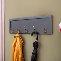 Вешалка настенная Арт Серая