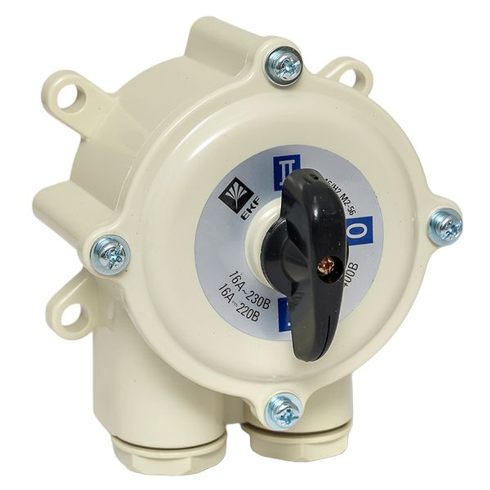 Пакетный переключатель ПП 3-16/Н2 М2 пл. IP56 EKF PROxima