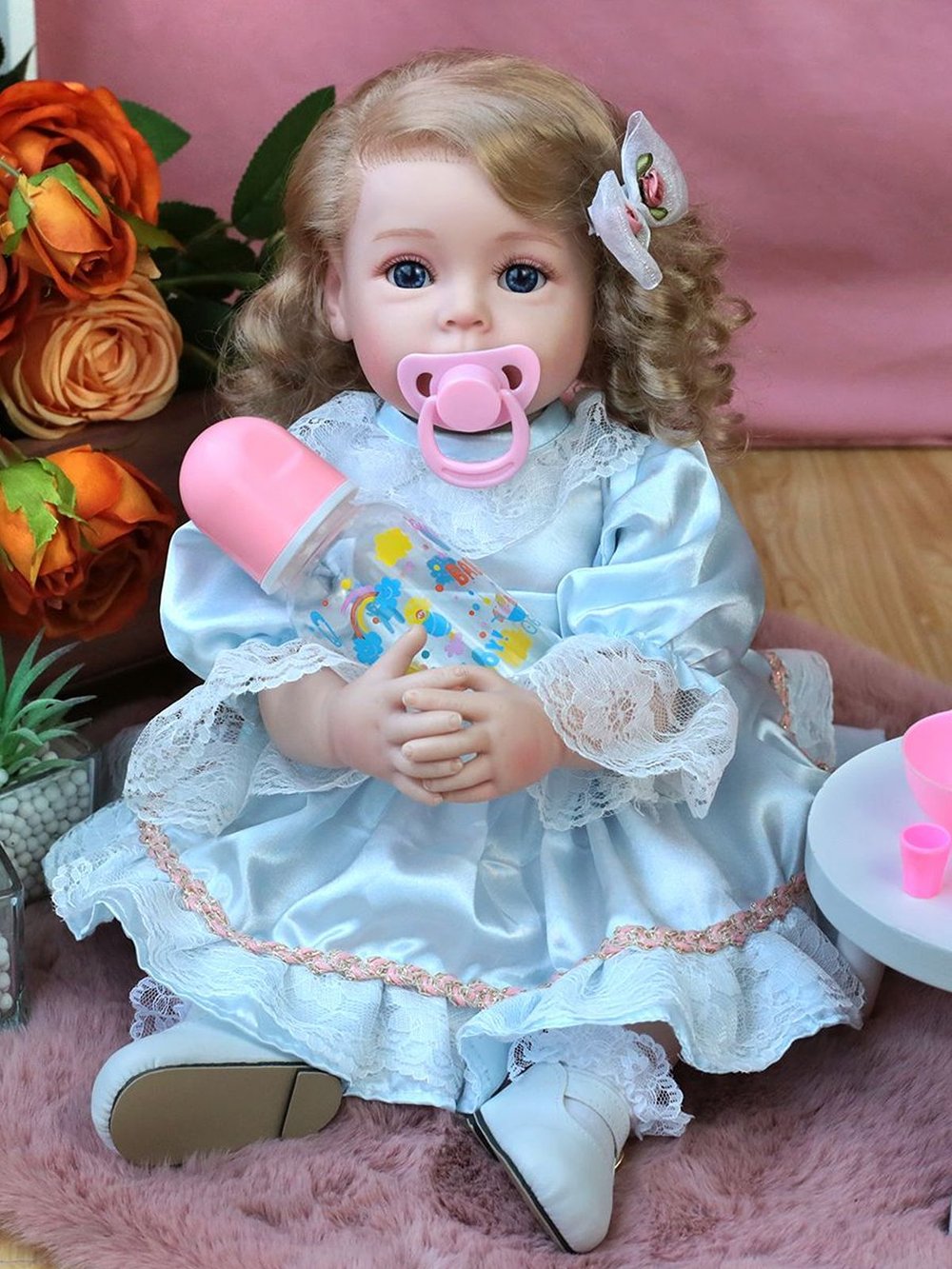 Кукла Реборн виниловая LifeReborn 48см (LR-011)