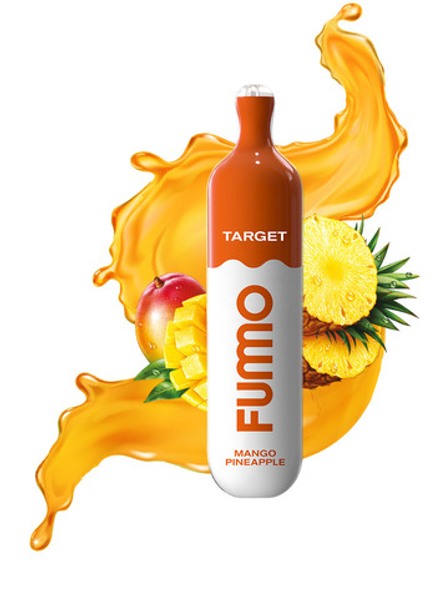 Fummo Target Манго ананас 2500 затяжек 20мг Hard (2% Hard)