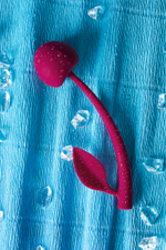 Вагинальный шарик Wild cherry бордовый 3 см