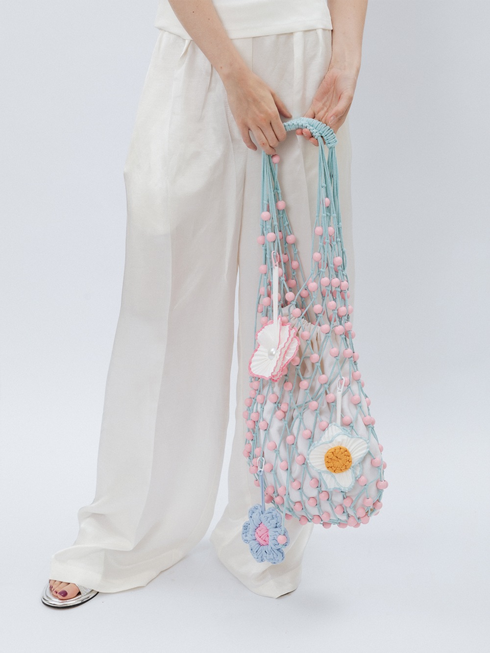 Авоська Beads Pink