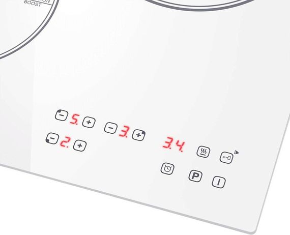 Индукционная стеклокерамич. панель MAUNFELD CVI453WH