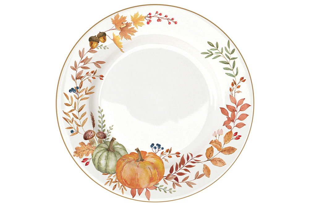 Тарелка обеденная Тыква, 26,5 см