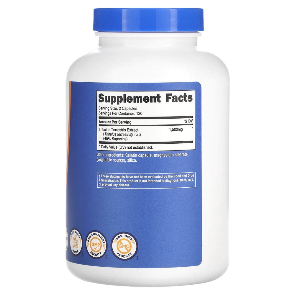 Nutricost, якорцы, 240 капсул (750 мг в 1 капсуле)