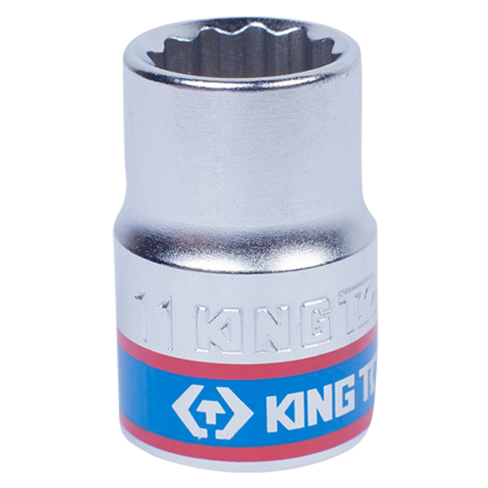 KING TONY (333011M) Головка торцевая стандартная двенадцатигранная 3/8", 11 мм