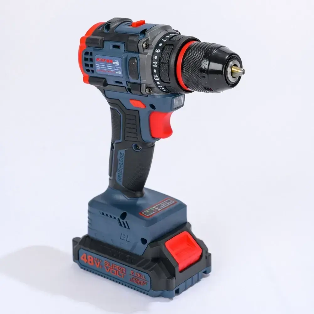 Шуруповерт дрель аккумуляторный бесщеточный 18 В несъемный патрон