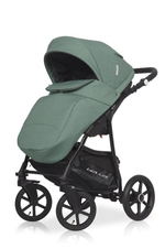 Коляска  BELLA (2 в 1) (RIKO BASIC) 03 серый-малахит