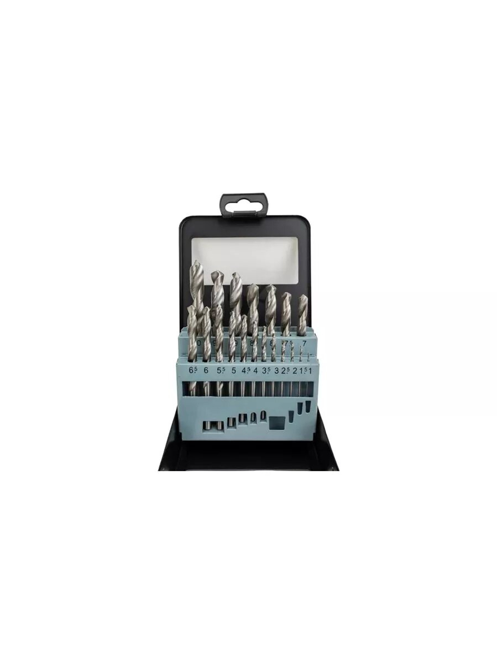 Набор сверл по мет. 19шт 1-10мм HSS GEPARD (сверло по металлу) (GP0301-19)
