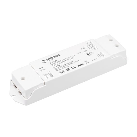 INTELLIGENT ARLIGHT Диммер SMART-PWM-103-72-SH-PS-SUF (230V, 3x1A, TUYA Wi-Fi, 2.4G) (IARL, Контроллер) 046524