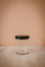 Прозрачные банки - 270 мл с крышками, 20 шт