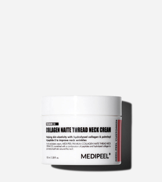 MEDI-PEEL Лифтинг-крем для шеи с пептидами и коллагеном Premium Collagen Naite Thread Neck Cream 2.0 (100 мл.)