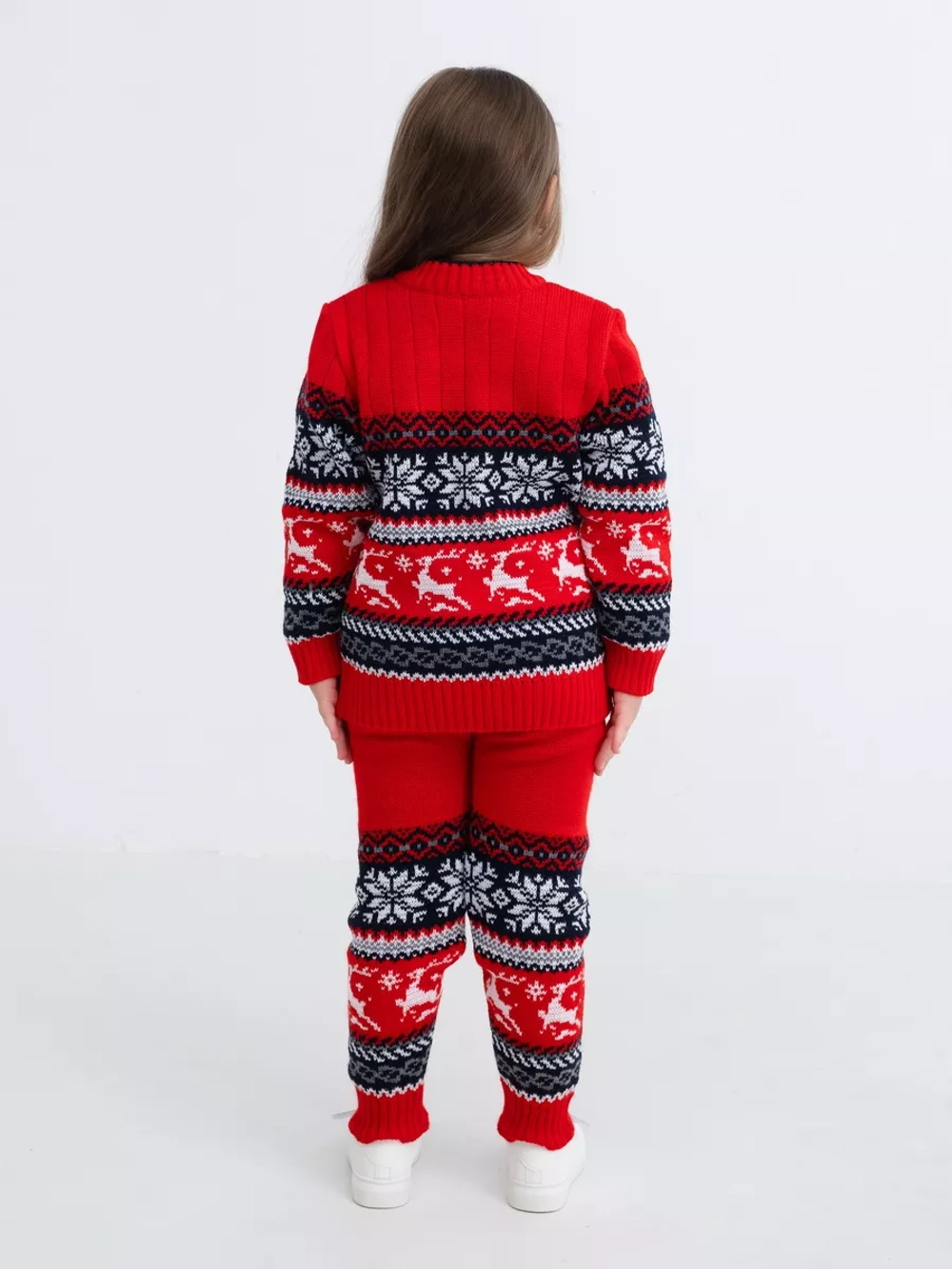 Джемпер вязаный теплый