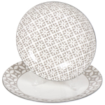 Сервиз столовый керам, 16 пр, 4 перс, Мозаика бежевый