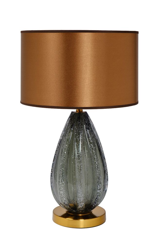 Стул велюровый Garda Decor светло-бежевый - матовое золото 76AR-612GOLD-CR