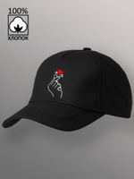 Бейсболка Сердце в руке