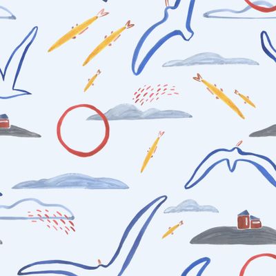 норвежское солнце