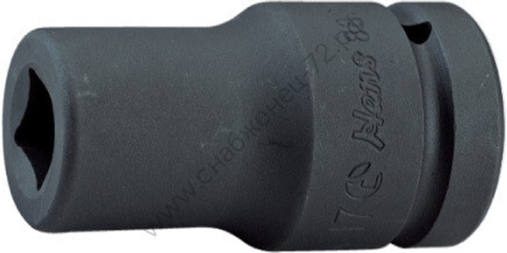 Ударная торцевая головка четырехгранная 1", 88305M19, Hans