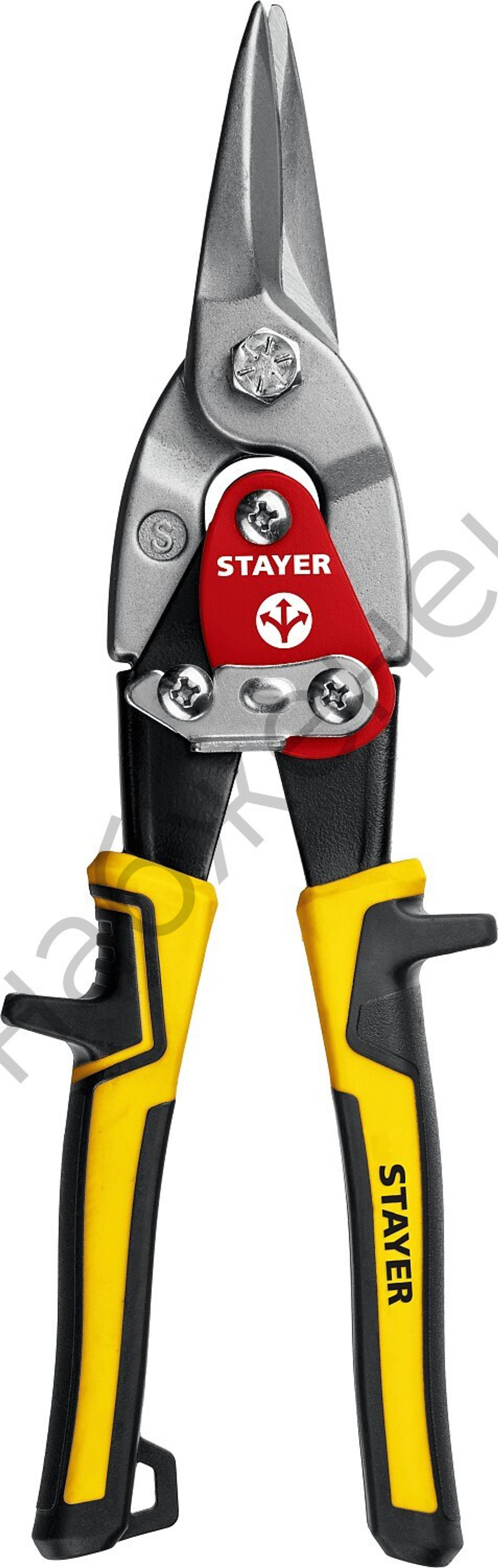 STAYER Cobra 250 мм, Прямые ножницы по металлу (23055-S)