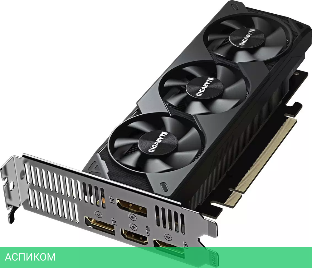 Видеокарта GigaByte GeForce RTX 5060 OC Low Profile 8G GDDR7 (GV-N5060OC-8GL)