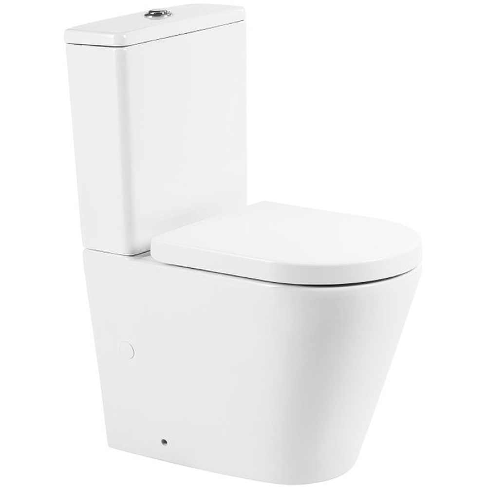 Унитаз компакт BelBagno Flay-R BB2149CPR без бачка и сиденья