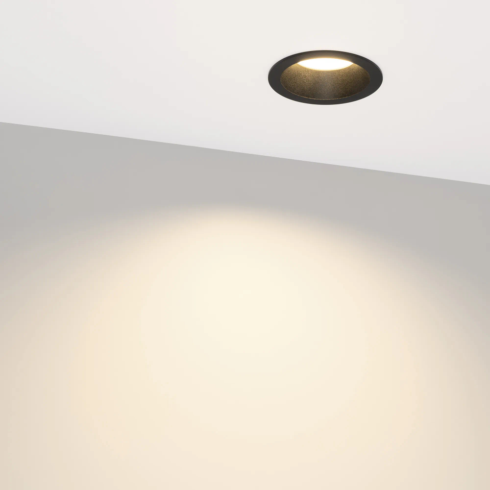 Светильник MS-DROP-BUILT-R84-8W Day4000 (BK, 85 deg, 230V) (Arlight, IP54 Металл, 5 лет) 041492