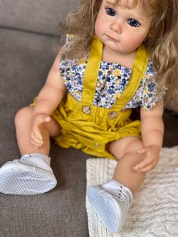 Кукла Реборн виниловая 55см в пакете (FA-040A)