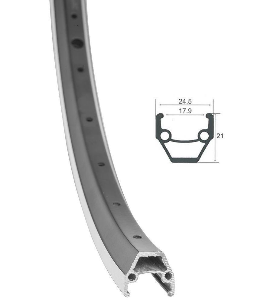 Обод 27.5&quot; 36Н HLQC-02AB JHT двойной алюминиевый черный