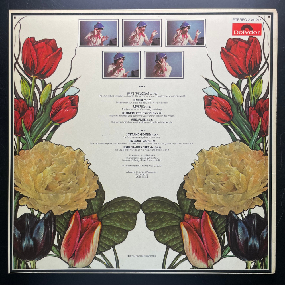 Chick Corea ‎– The Leprechaun (Германия 1976г.)