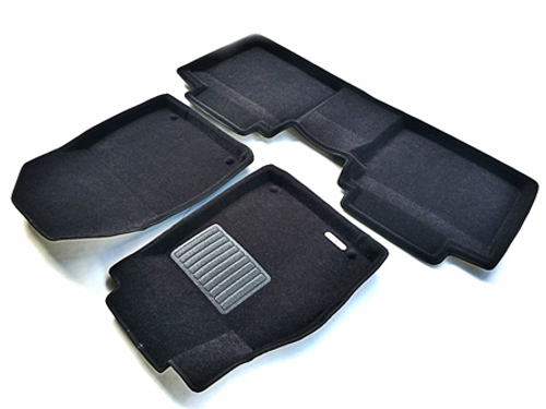 Коврики салона для LEXUS ES (2010-2018) Euromat 3D Business черные. Арт. EMC3D-003214