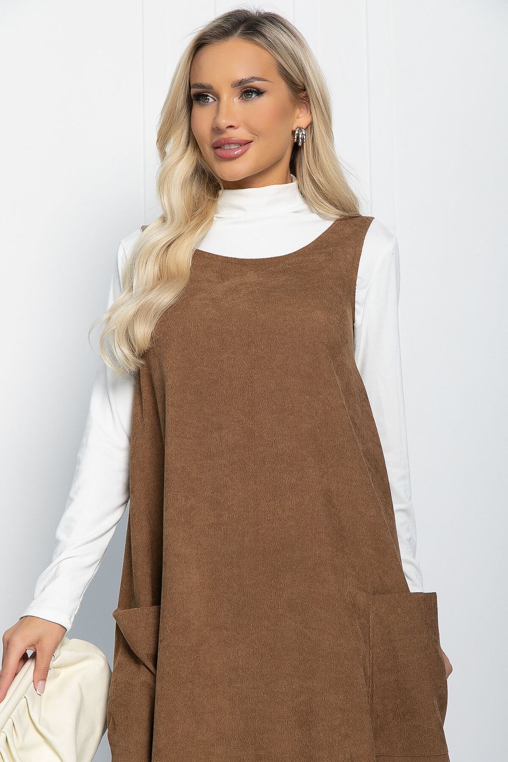 Сарафан В стиле бохо (коричневый) П10628 LT Collection