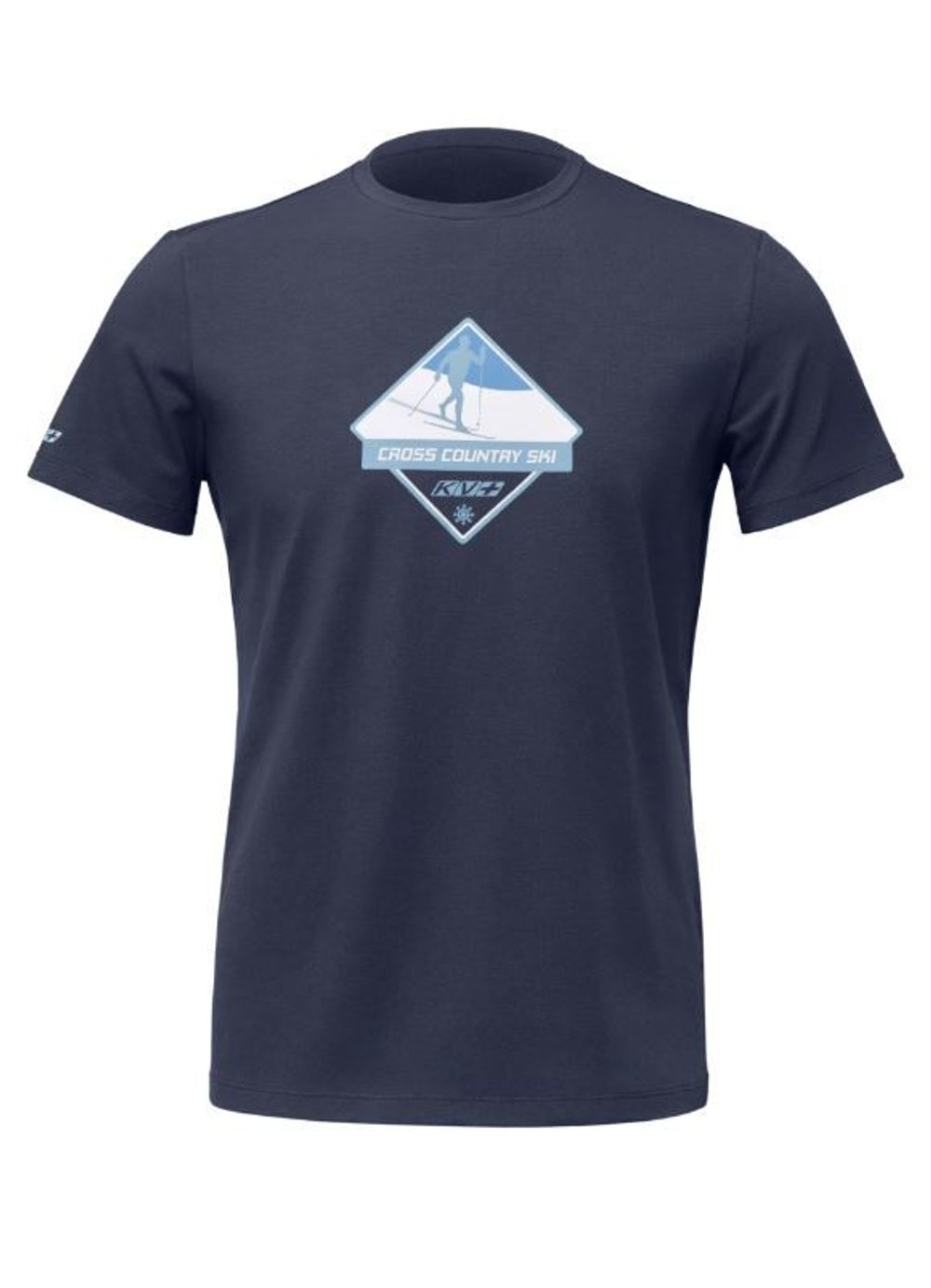 Футболка KV+ CROSS COUNTRY SKI T-shirt grey, мужская, 24S17.9