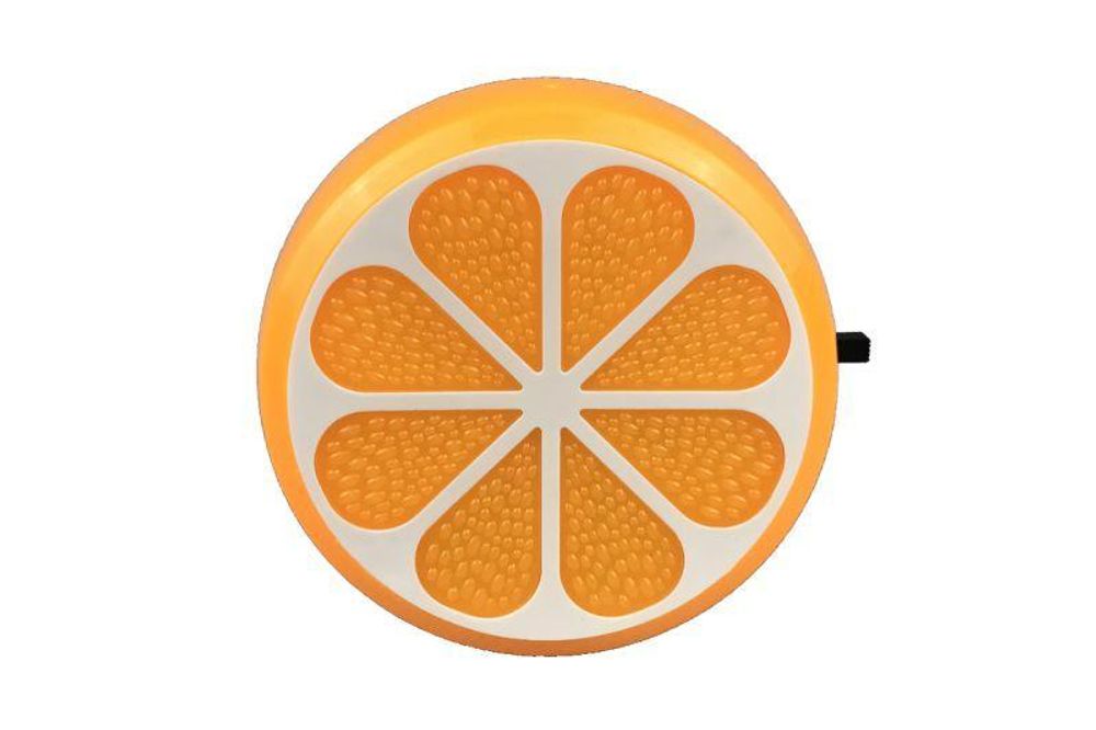 Светильник светодиодный NL-234 "Апельсин" 220В ночник с выкл. оранж. Camelion 13809 Светильник светодиодный NL-234 "Апельсин" 220В ночник с выкл. оранж. Camelion 13809