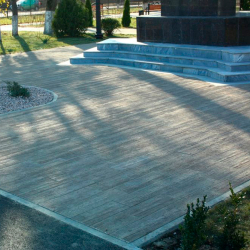 Тротуарная плитка СТОУНВУД Б.7.П.6, комплект из 4 видов плит Кедр