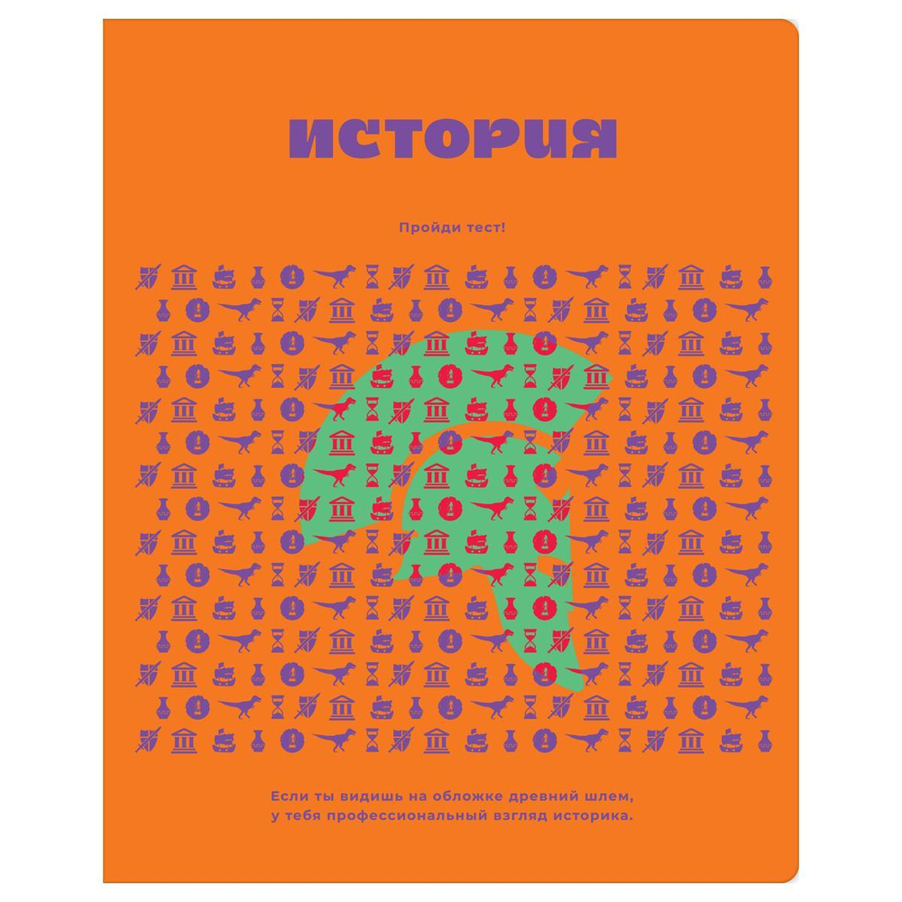 Тетрадь предметная 48л. История "Профтест" (BG)