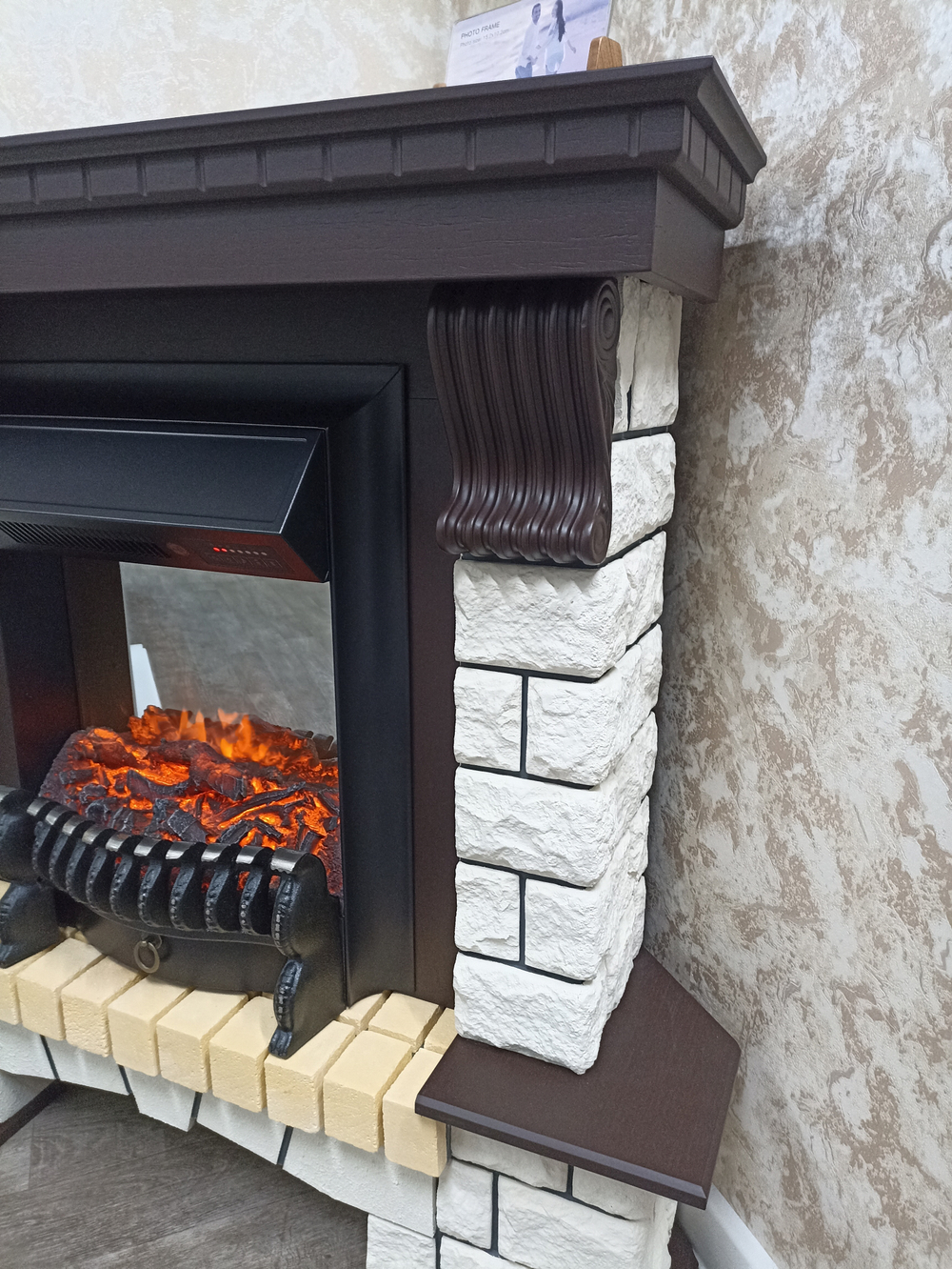 Каминокомплект Pierre Luxe угловой