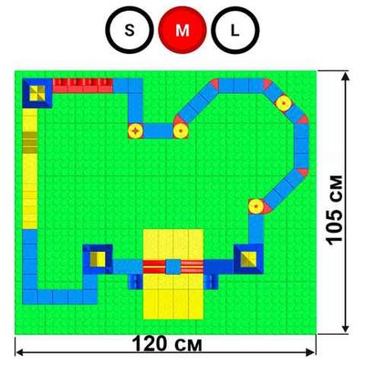Набор GigaBloks 5: Замок на платформе
